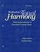 Books : Student Workbook and CD for use with Tonal Harmony