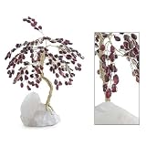 Gemstone tree, 'Garnet Passion' (large) 7.9" W x 7.9" H x 7.9" D