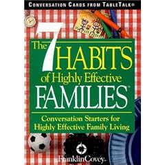 The 7 Habits of Highly Effective Families Conversation Cards: Conversation Starters for Highly Effective Family Living