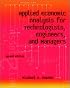 Applied Economic Analysis for Technologists, Engineers, and Managers (2nd Edition)