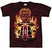 Devil 's Fatboy T-Shirt 100% Cotton Short Sleeve Motorcycle Shirt for Teens and Adults