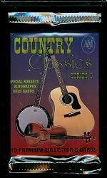 Country Classics Series I Trading Card Pack - 10 cards per pack - Special Subsets of Hank Williams Jr. Gene Autry and Roy Acuff!