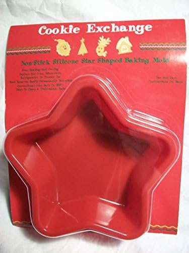 Silicon Mini Loaf or Cake Pan STAR Shape
