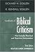  : Handbook of Biblical Criticism