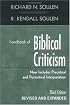 Handbook of Biblical Criticism