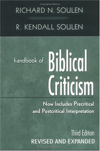 Handbook of Biblical Criticism under General in The Books Store