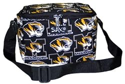 Mizzou Lunch Box Cooler Insulated University of Missouri Tigers Bag- NO Lead Lead-Free Lunchbox