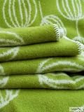 Linen Blanket Green Burbuole