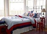 L.L.Bean Nautical Star Quilt Full/Queen