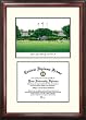 Florida Atlantic University Scholar Scholar Mahogany Framed Lithograph w/Diploma Opening