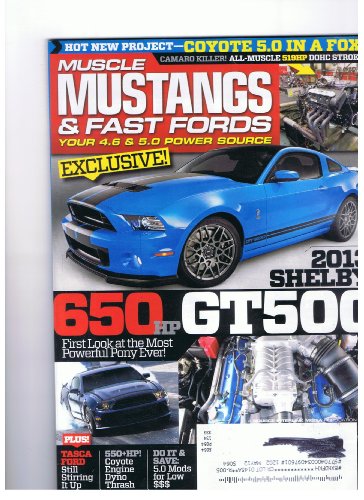 Muscle Mustangs & Fast Fords Magazine Feb. 2012 