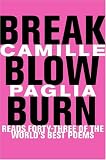 Break, Blow, Burn: Camille Paglia Reads Forty-three of the World's Best Poems (Vintage)