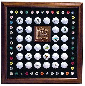 Buy 32 Ball Display w Golf Scene by Pro Active Sports