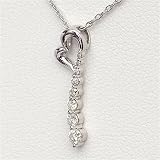 0.28 Carat 14KWG Diamond JOURNEY Pendant