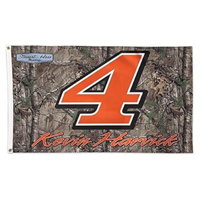Kevin Harvick Camo Flag #4 NASCAR