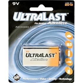 9V Alkaline Battery