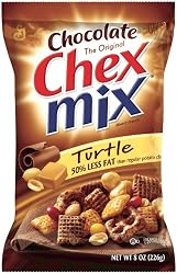 Chex Mix - Chocolate Turtle , 8-Ounce Bags (Pack of 6)