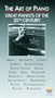 Art of Piano - Great Pianists of the 20th Century [VHS]