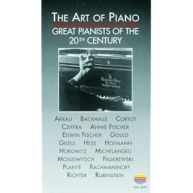 Art of Piano - Great Pianists of the 20th Century [VHS]