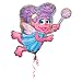 Abby Cadabby Jumbo Shaped Mylar Party Balloons (5 count)