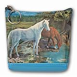 Lenticular Purse, 3D Lenticular Images, Horses, SSP-247-Pavia