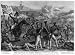 The Battle of Cerro Gordo (Reprint measured in inches 24 x 18)