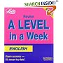 English (Revise A-level in a Week)