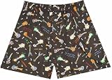 Guitars All-Over Big and Tall boxer shorts for men
