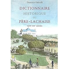 Le Dictionnaire du P�re Lachaise