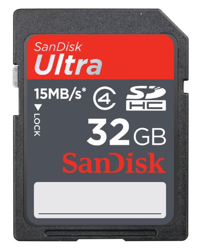 SanDisk Ultra SD 32 GB Flash Memory Card SDSDH-032G