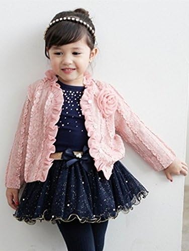 Baby Leonardo Little Girls 3pcs Long Sleeve Clothing Sets Outfit
