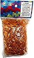 Rainbow Loom Gold Rubber Bands with 24 C-Clips (600 Count)