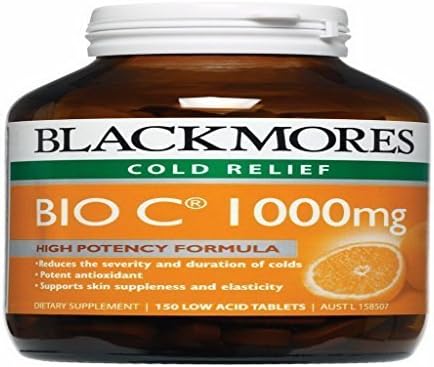 Blackmores Vitamins Bio C 1000mg Tablets 150