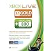 Xbox 360 - Live Gold 12 Monate + 800 Punkte