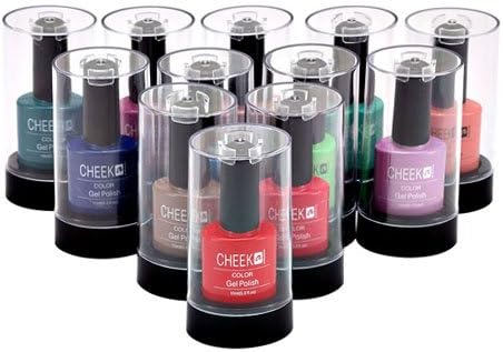 Cheeka Soak Off Uv Gel Polish 10ml Color Indigo