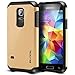 Samsung S5 mini Case, Evocel Armor Case For Samsung S5 mini (SM-G800) - Retail Packaging, Gold Medal