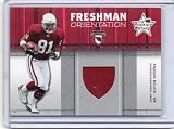 2003 Leaf Rookies and Stars Freshman Orientation Anquan Boldin #FO21 NM-MT RED JERSEY /600 #21 Jersey Card