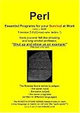 Buy Cheap   Perl: Essential Programs for Your Survival at Work: Book 2 in the Rosetta Stone Series for Computer Programmers and Script Writers