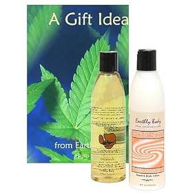 Earthly Body Dreamsicle Massage Oil & Lotion Gift Set