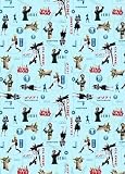 Star Wars Clone Wars - Giftwrap (2 sheets folded) and tags (2)