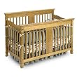 Ariel Stages 3-in-1 Crib In Oak By Storkcraft Baby Furniture