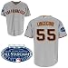 Apparel : San Francisco Giants Authentic Tim Lincecum Road Jersey w/2008 All-Star Patch