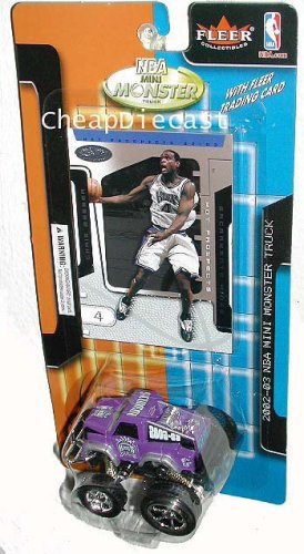 Fleer Diecast Monster Truck NBA CHRIS WEBBER SACRAMENTO KINGS Basketball