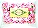 (100) Silk Two Tone Light Pink Roses Flower Head - 1.75