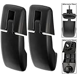 APDTY 035220 Rear Hatch Lift Gate Upper Glass Window Hinge Set Fits 2001-2006 Mazda Tribute (Rear Left & Right Hinges Included; Replaces ECY1622AXA, ECY1632AXA)