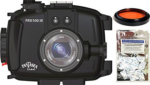 Sony Cyber-shot FRX100 III Underwater Camera Housing by Fantasea 1503 w/ Filter, Freebie