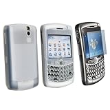LCD GUARD+CLEAR SILICONE CASE FOR BLACKBERRY 8300 CURVE
