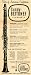 1952 Ad Cundy-Bettoney Clarinet Instrument Boehm Boston - Original Print Ad