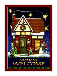 Garden Flag Warm Welcome