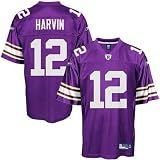 Reebok Percy Harvin Minnesota Vikings Alternate Replica Jersey - Purple (X-Large)